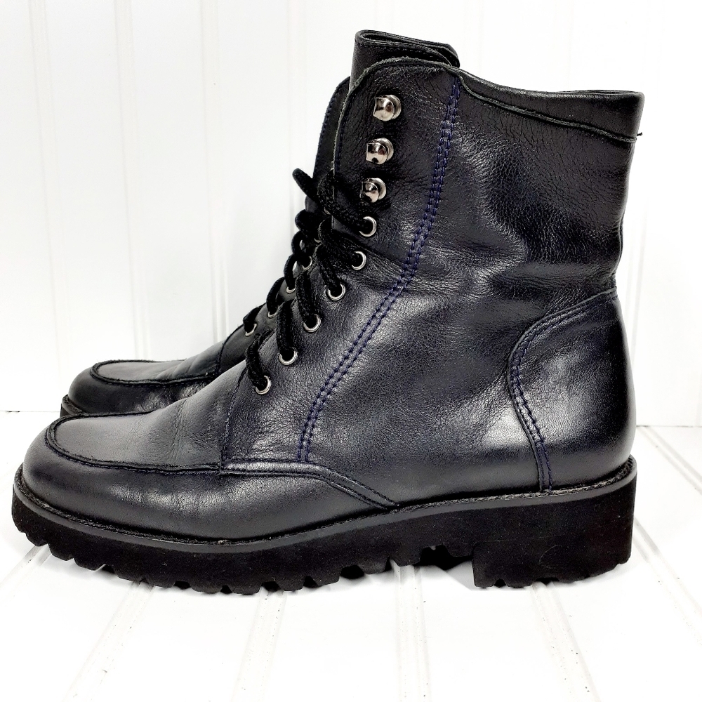 Fieldgear Women's Lace Up Leather Ankle Boots E602